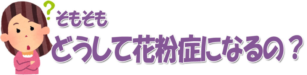 どうして花粉症になるの？